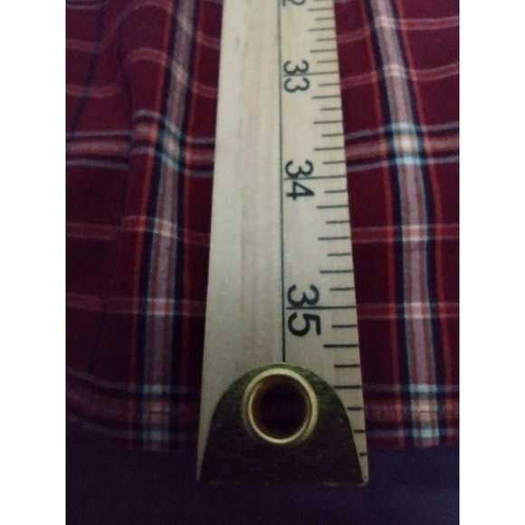 CINCH Western Wear Men's Button Thick Long Sleeve Plaid Shirt‎ Purple XXL - Picture 6 of 6